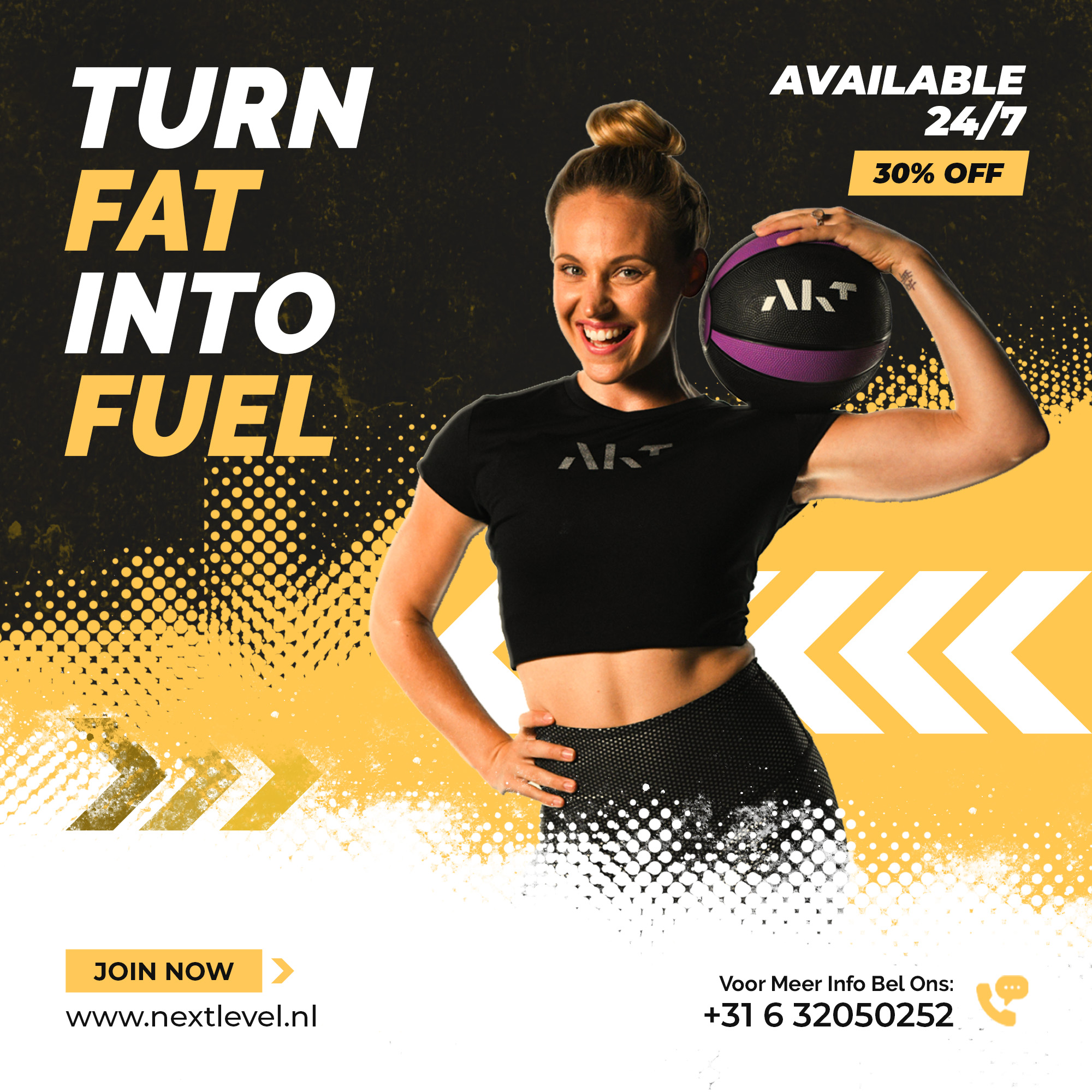 NXL Gym Promo Ad